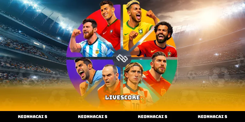 Theo dõi Livescore cập nhật kết quả bóng đá trực tuyến